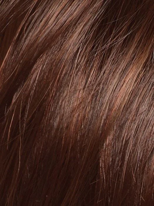 Chestnut | A 50/50 blend of dark and bright auburn