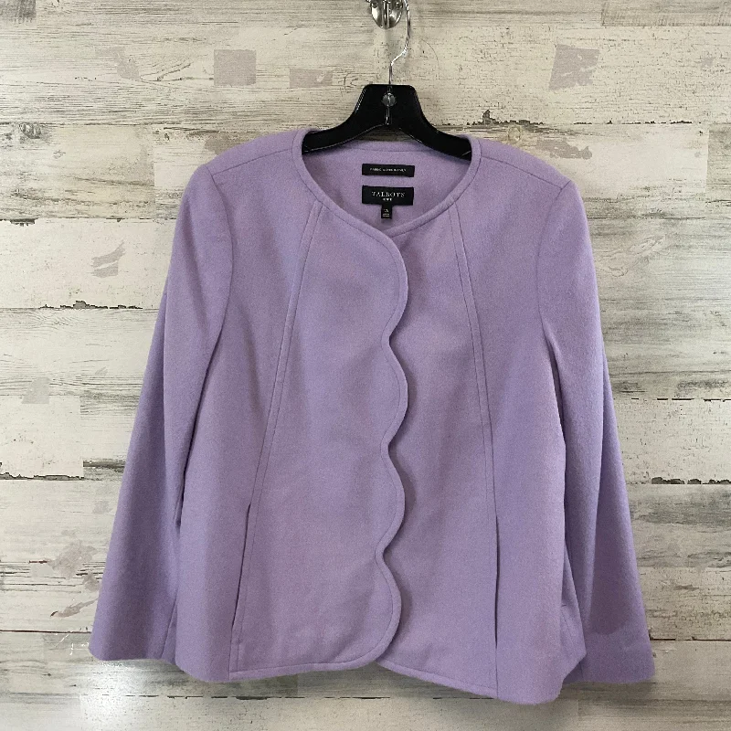 Blazer By Talbots In Purple, Size: 12p