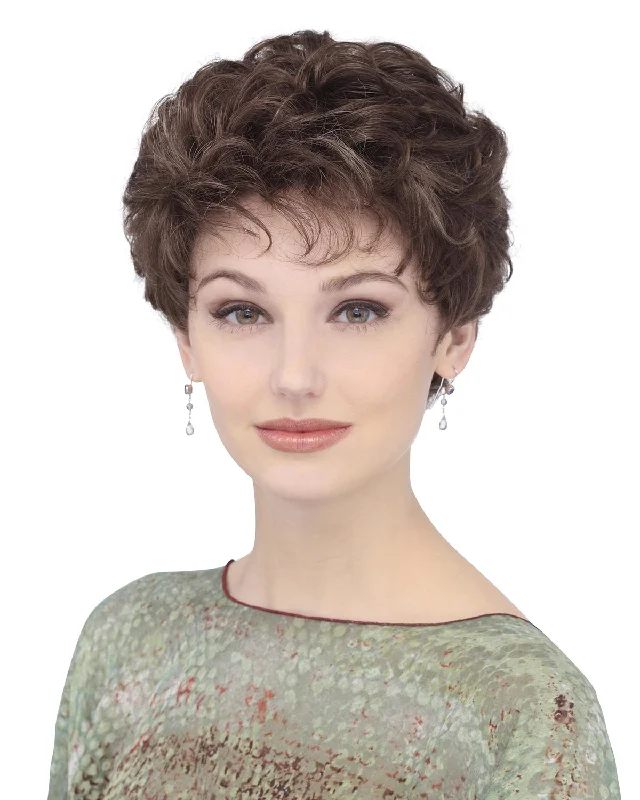 Glueless Human Hair Wigs with Versatile Styles-Sydney | Monofilament Synthetic Wig by Louis Ferre