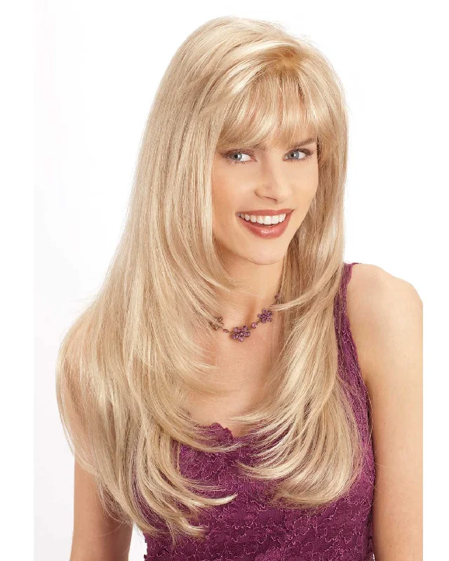 Glueless Human Hair Wigs for Women-Pammy | Monofilament Synthetic Wig by Louis Ferre Glueless Human Hair Wigs for Women-Pammy | Monofilament Synthetic Wig by Louis Ferre