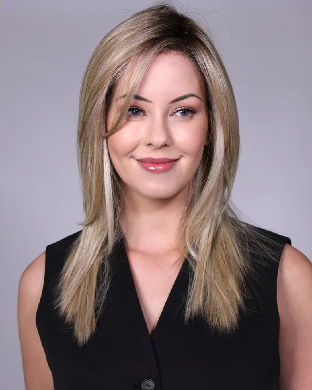 Synthetic Wigs for an On-the-Go Lifestyle-Aberdeen | Lace Front & Monofilament Part Synthetic Wig by Belle Tress Synthetic Wigs for an On-the-Go Lifestyle-Aberdeen | Lace Front & Monofilament Part Synthetic Wig by Belle Tress