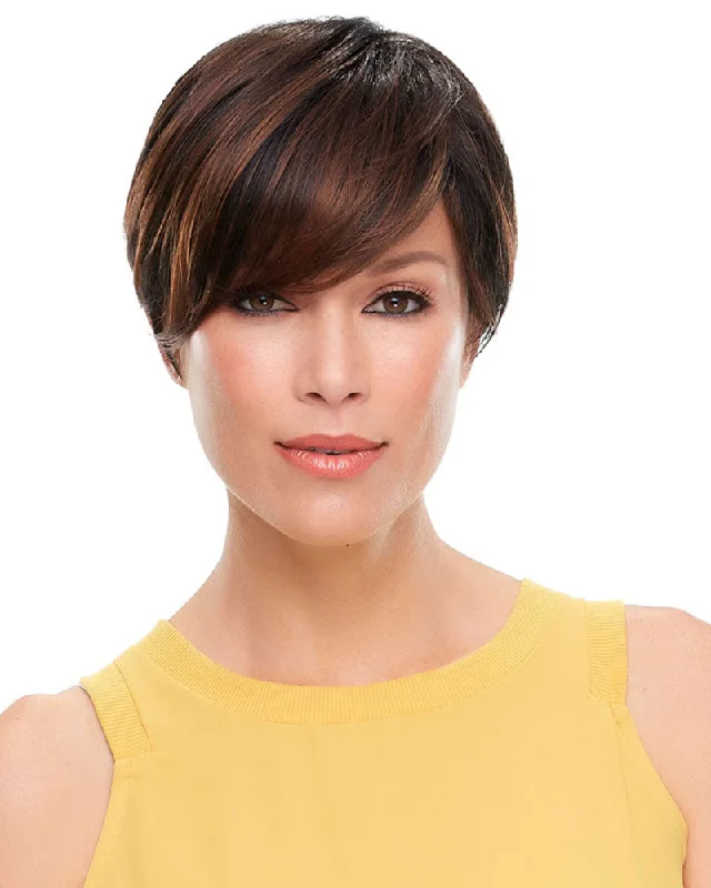 Synthetic Wigs for Square Faces-Evan | Lace Front & Monofilament Crown Synthetic Wig by Jon Renau Synthetic Wigs for Square Faces-Evan | Lace Front & Monofilament Crown Synthetic Wig by Jon Renau