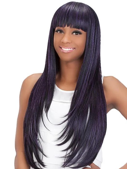 Synthetic Wigs with Natural Movement and Bounce-Skyler | HF Synthetic Wig (Basic Cap)