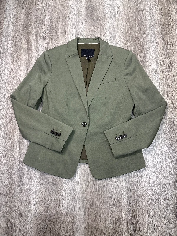 Blazer By Banana Republic In Green, Size: Xsp