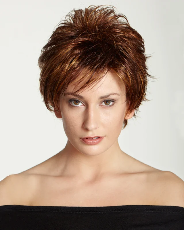 Glueless Human Hair Wigs for Women with Thin Edges-Sonic | Synthetic Wig by Aspen