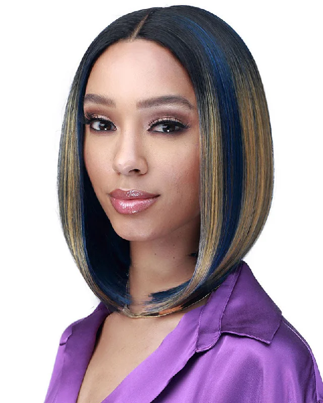 Synthetic Wigs for Low Maintenance Looks-Hunter | Lace Front Synthetic Wig by Bobbi Boss
