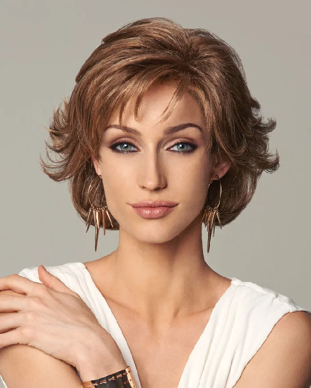 Long Synthetic Wigs-Everyday Elegant | Lace Front & Monofilament Part Synthetic Wig by Gabor