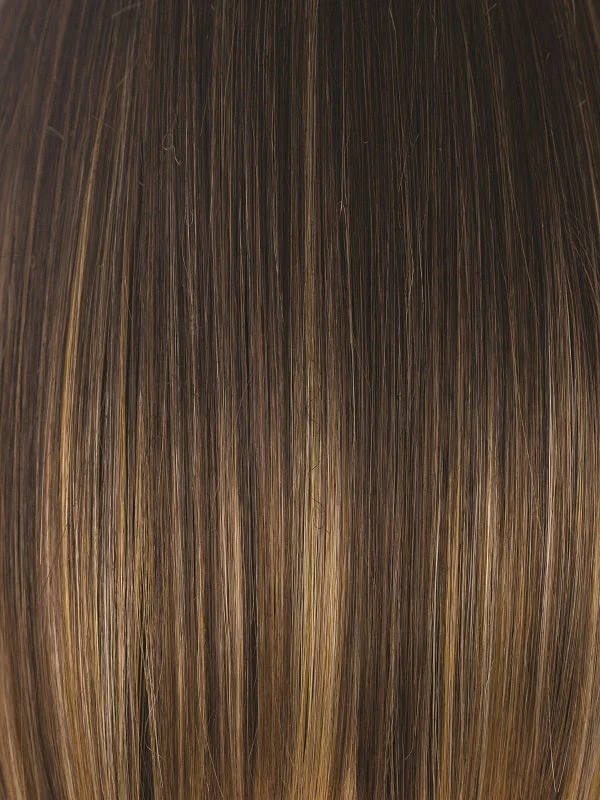 HONEYCOMB-BROWN | Medium Brown base with Gold underlight from middle to bottom