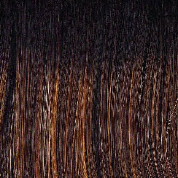 SS8/29 | Hazelnut | Medium Brown with Ginger highlights, Dark Brown roots