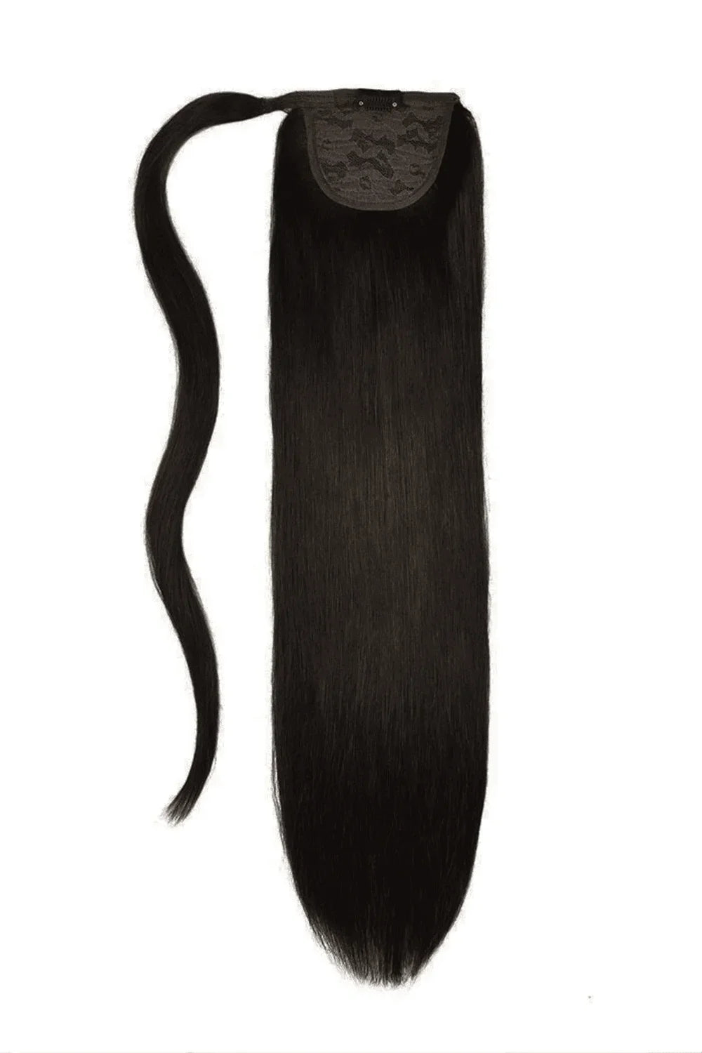clip-in ponytail extensions, premium ponytail extensions, high-quality clip-in ponytails, 100% human hair ponytails---Darkest Brown (#2) Straight Up Wrap Around Ponytail Extension clip-in ponytail extensions, premium ponytail extensions, high-quality clip-in ponytails, 100% human hair ponytails---Darkest Brown (#2) Straight Up Wrap Around Ponytail Extension