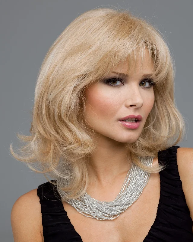 Danielle | Lace Front & Monofilament Human Hair Blend Wig by Envytop-rated no lace wigs, best wigs, high-quality no lace wigs, top-rated glueless wigs