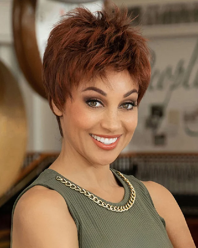Synthetic Wigs with No Frizz-Ivy | Synthetic Wig by Envy