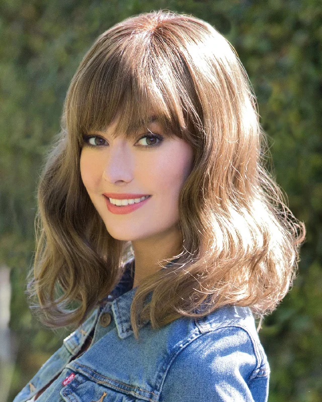 Synthetic Wigs for Thin and Fine Hair-Ryder (Exclusive) | Lace Front & Monofilament Synthetic Wig by Amore
