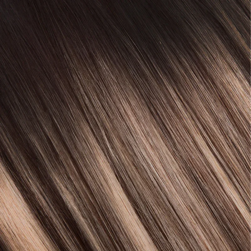 clip-in ponytail extensions, premium ponytail extensions, high-quality clip-in ponytails, 100% human hair ponytails---"The Ponytail" 2.0 by Bellami x Andrew Fitzsimons, Dark Brown/Dirty Blonde clip-in ponytail extensions, premium ponytail extensions, high-quality clip-in ponytails, 100% human hair ponytails---"The Ponytail" 2.0 by Bellami x Andrew Fitzsimons, Dark Brown/Dirty Blonde