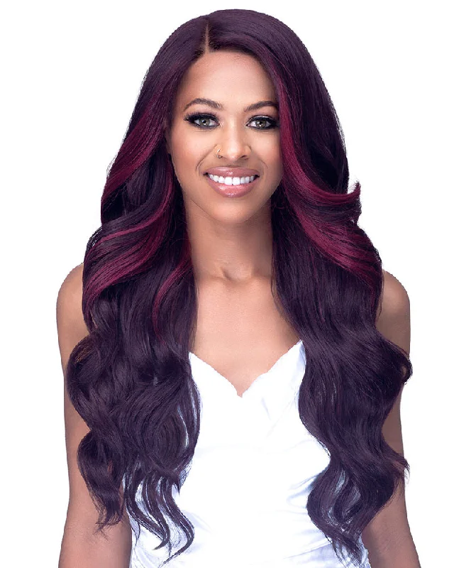Glueless Human Hair Wigs for Thinning Hair-Dixie | Lace Front Synthetic Wig by Bobbi Boss