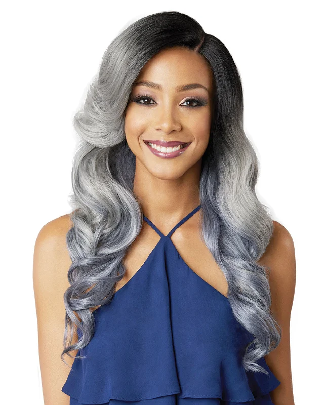 Synthetic Wigs for a Glamorous Finish-Nuru | Lace Front Synthetic Wig by Bobbi Boss