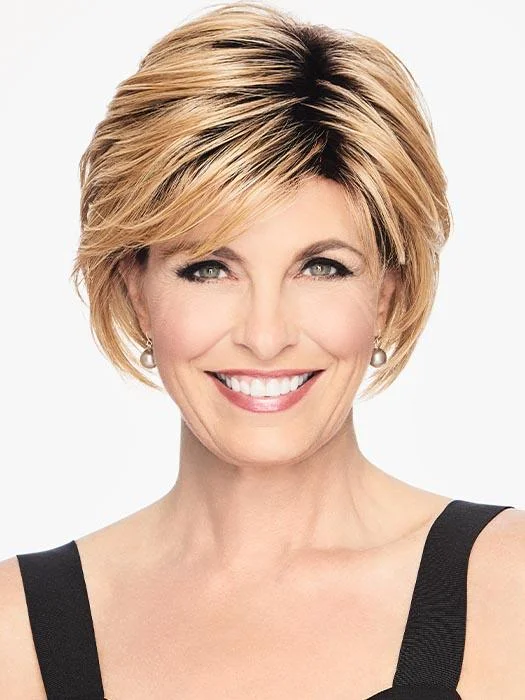 Synthetic Wigs for Long-Term Use-Shattered Bob | HF Synthetic Wig (Basic Cap)