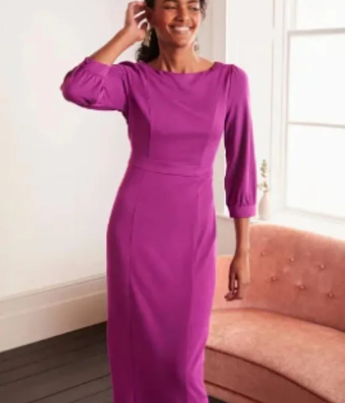 Purple Colette Pencil Dress