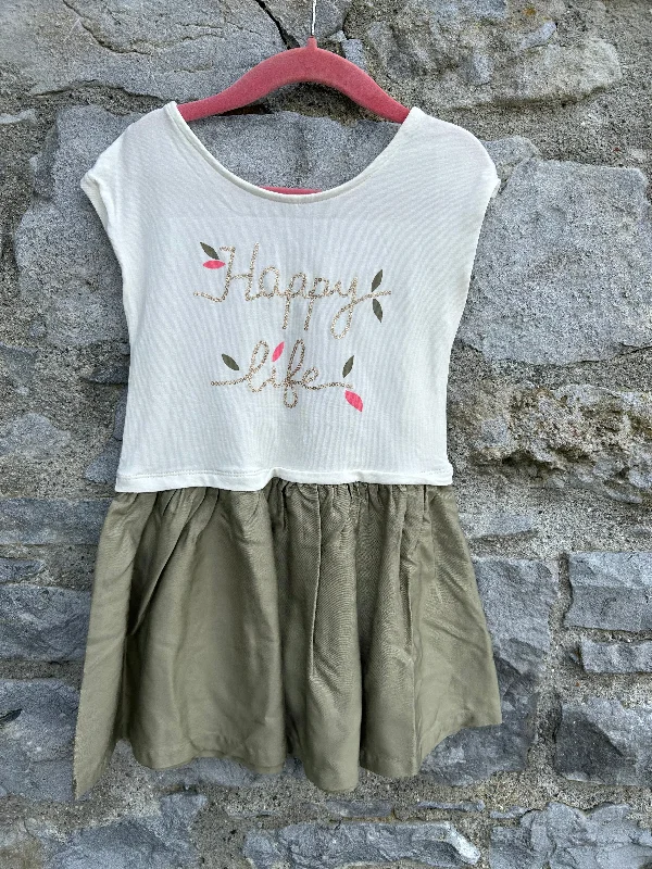 Happy life dress  4y (104cm)