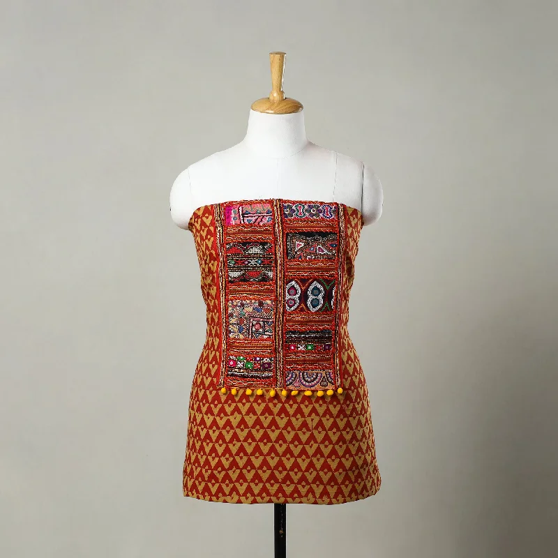 Kutch Embroidery Cotton Akola Kurta Material (3m) 06