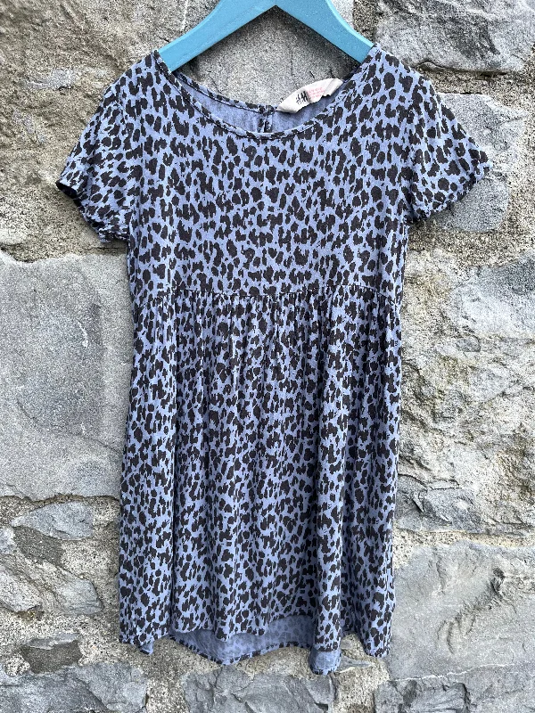 Leopard dress   5y (110cm)