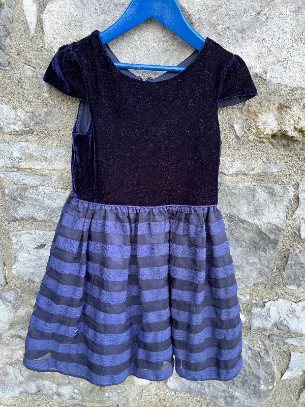 Navy party dress  6y (116cm)