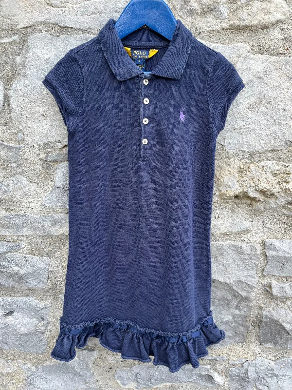 RL navy polo dress  4-5y (104-110cm)