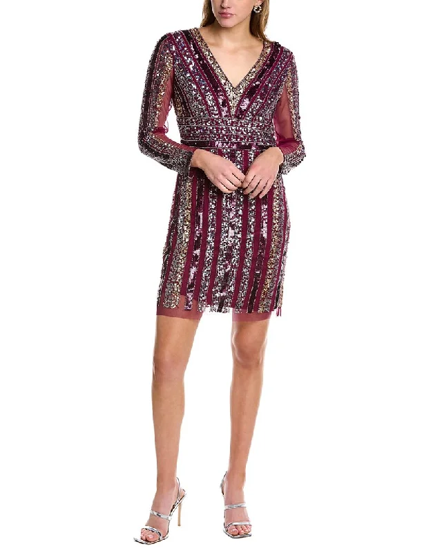 Adrianna Papell Embellished Cocktail Dress