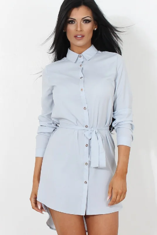 Archer Blue Shirt Dress