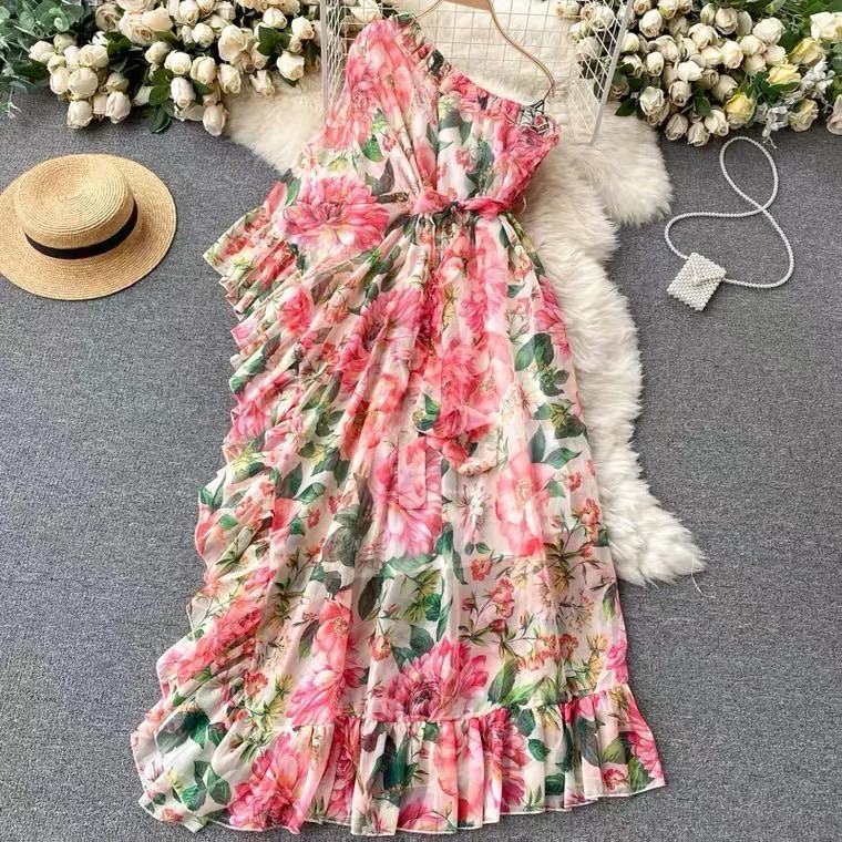 Botai Floral Maxi Dress