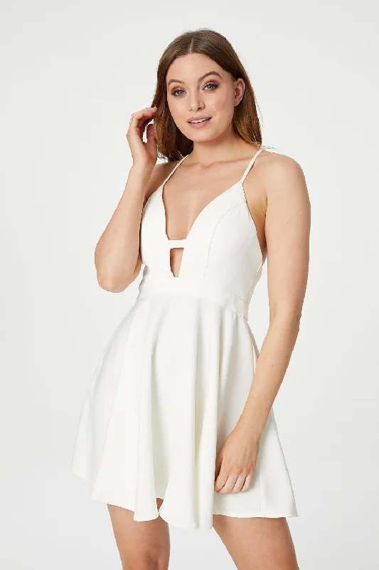 Cut Out Back Slip Dress