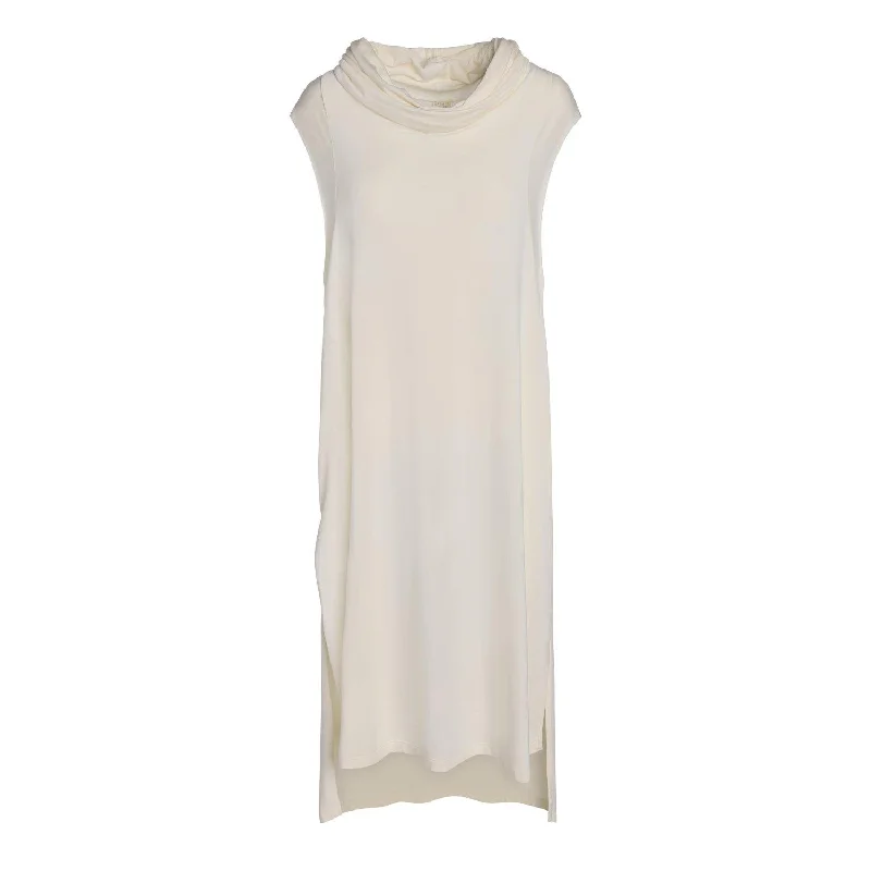 Unisex Sustainable Modal Echape Long Top/Dress in Ivory