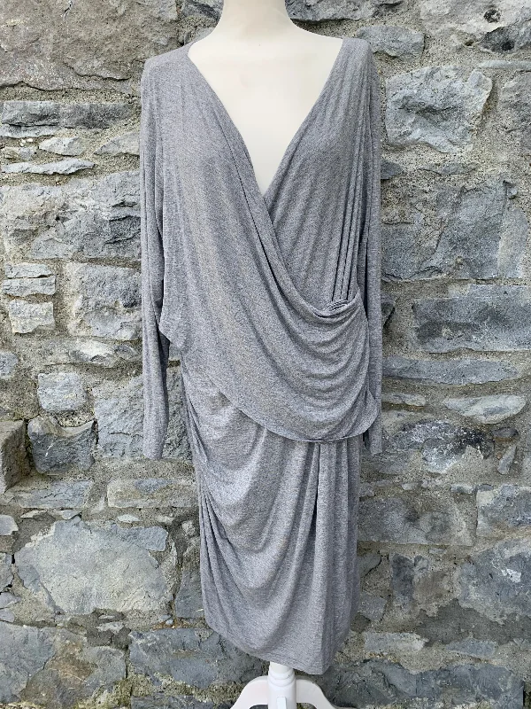 Grey maternity dress  uk 18