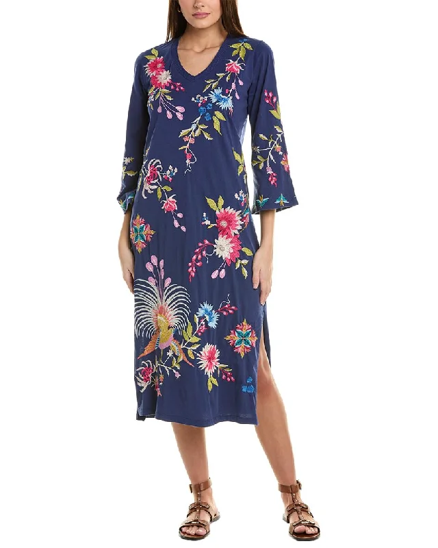 Johnny Was Julie Kimono Sleeve T-Shirt Dress