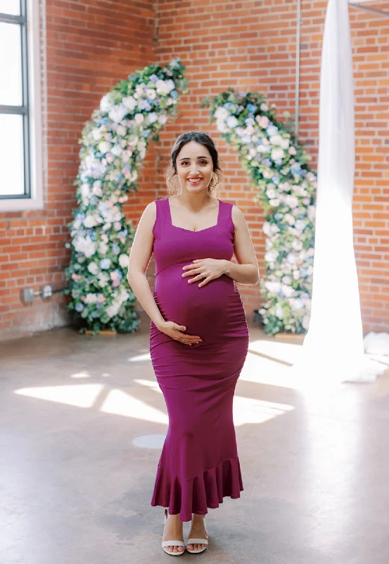 Kimi + Kai Maternity "Ethel" Mermaid Dress