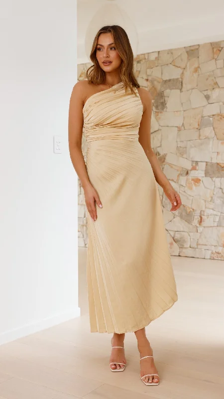 Marissa Maxi Dress - Yellow