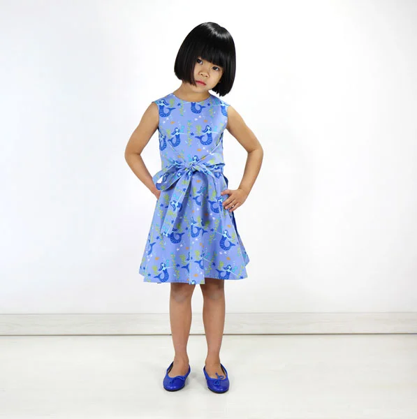 Oliver + S Baby/Child Cartwheel Wrap Dress