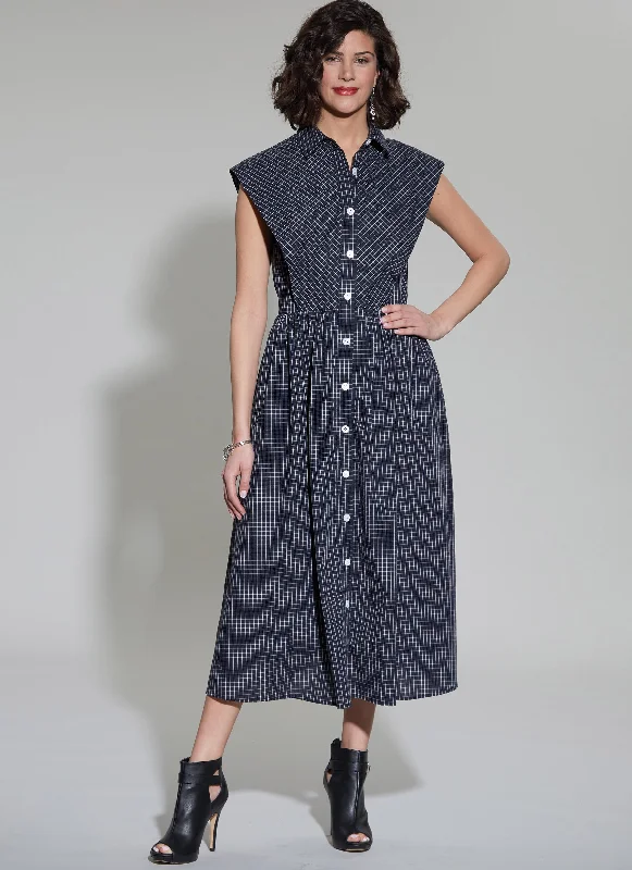 McCall's Sewing Pattern M8342 Misses' Shirtdress