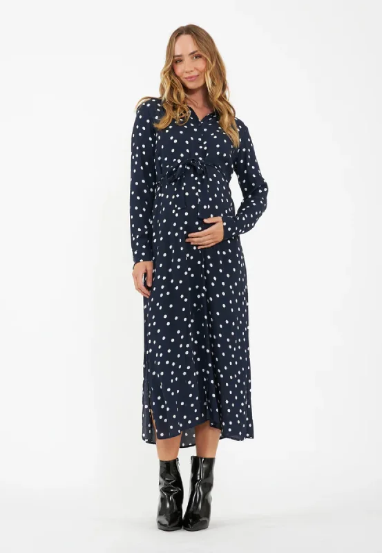 Spot Shirt Dress