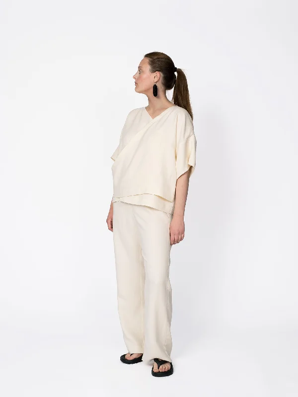 The Assembly Line Wrap Top