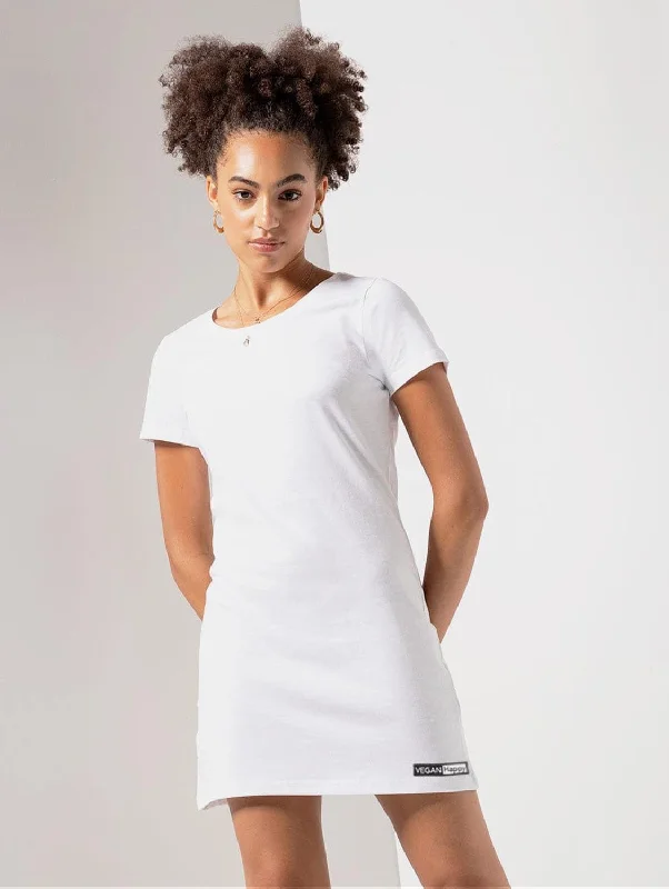 Vegan Women's T-Shirt Dress | Multiple Colours