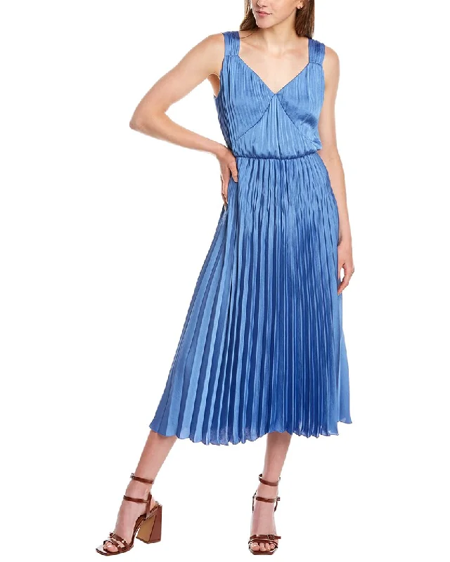 Vince Pleated Slip Dress