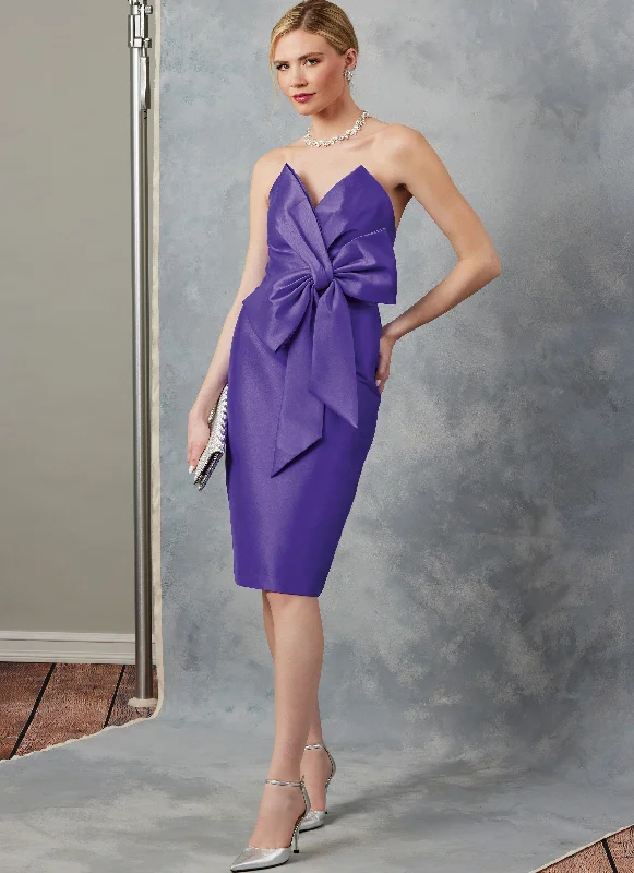 Vogue Sewing Pattern 2047 Evening Dress by Badgley Mischka