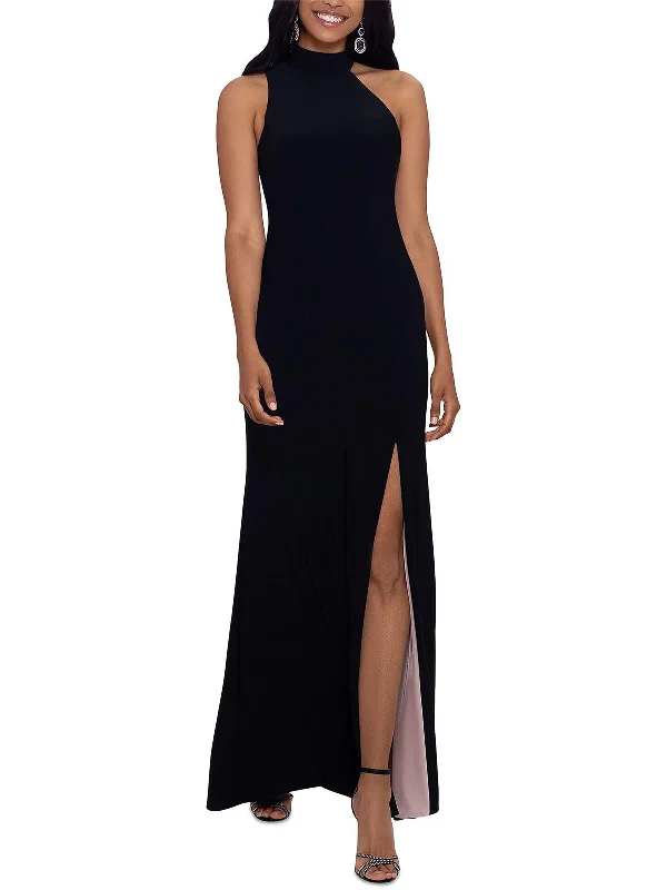 Womens Halter Formal Evening Dress