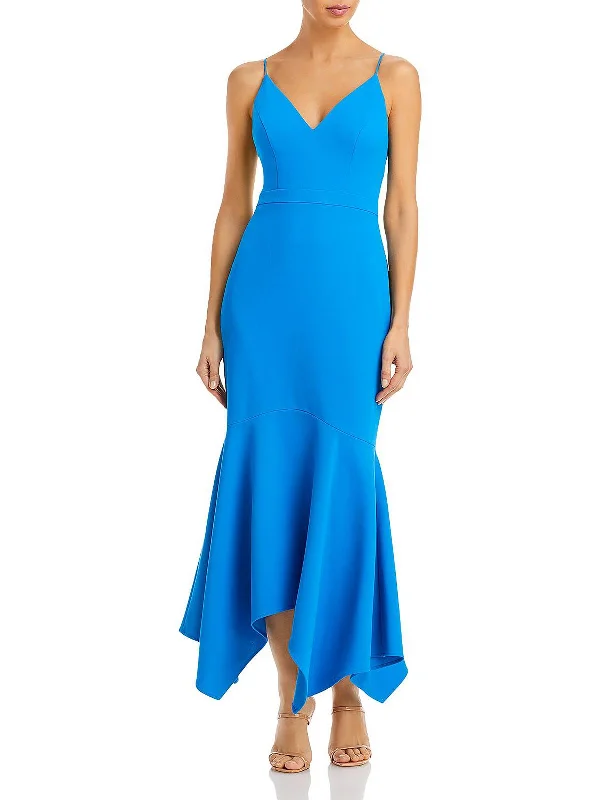 Womens Scuba Maxi Cocktail and Party Dress