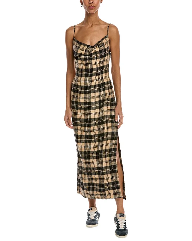 Chaser Flannel Slip Dress