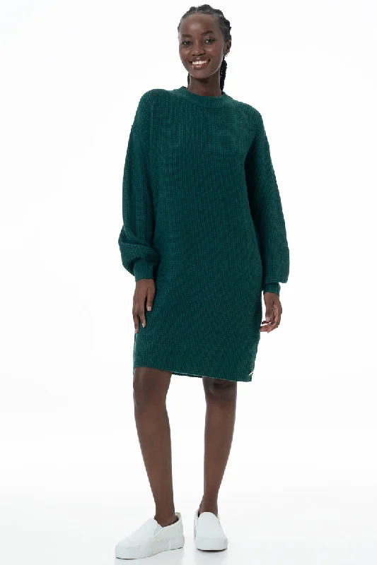 Knit Dress _ 145788 _ Emerald