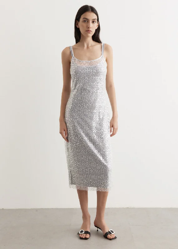 Sweetdust Sequin Slip Dress