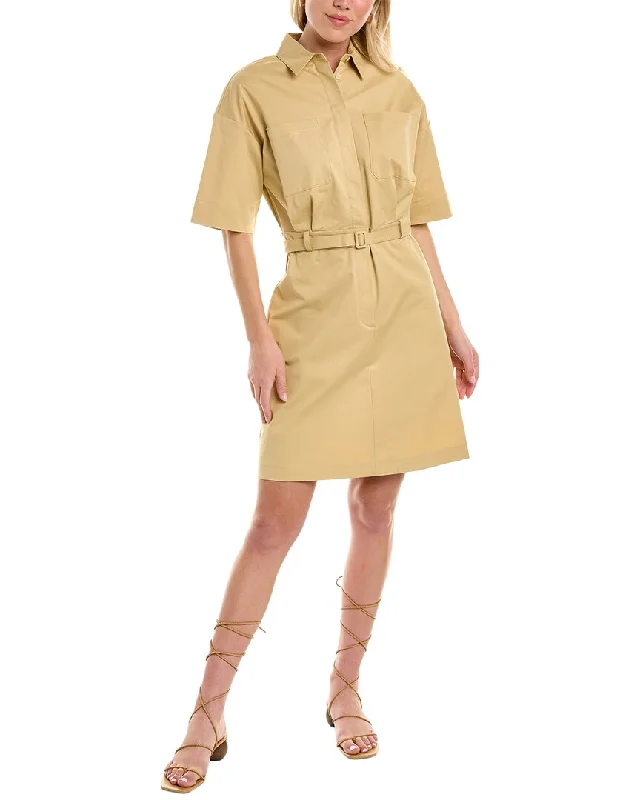 Theory Casual Chino Shirtdress