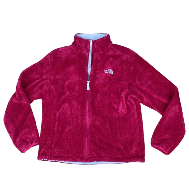 Athletic Jacket By The North Face In Pink, Size: Xl